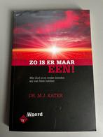 M.J. Kater - Zo is er maar een!, Ophalen of Verzenden, Zo goed als nieuw, M.J. Kater