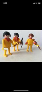 Playmobil. Drie indianen, Gebruikt, Ophalen of Verzenden