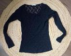 Mesh lace top Bruuns Bazaar maat S/M, Kleding | Dames, Maat 38/40 (M), Blauw, Ophalen of Verzenden, Zo goed als nieuw