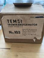 Temsi trafo 103 voor treinbaan, Hobby en Vrije tijd, Overige merken, Transformator of Voeding, Gebruikt, Gelijkstroom