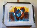 Jan Cremer, ingelijste zeefdruk, Antiek en Kunst, Kunst | Litho's en Zeefdrukken, Ophalen