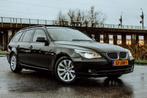 BMW 5-Serie 525i Touring 2008 Youngtimer | Goed onderhouden, Auto's, BMW, Achterwielaandrijving, Beige, 2000 kg, Leder