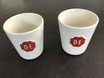 2x Douwe Egberts Bekers / Mokken, Huis en Inrichting, Keuken | Servies, Ophalen of Verzenden, Zo goed als nieuw, Overige stijlen