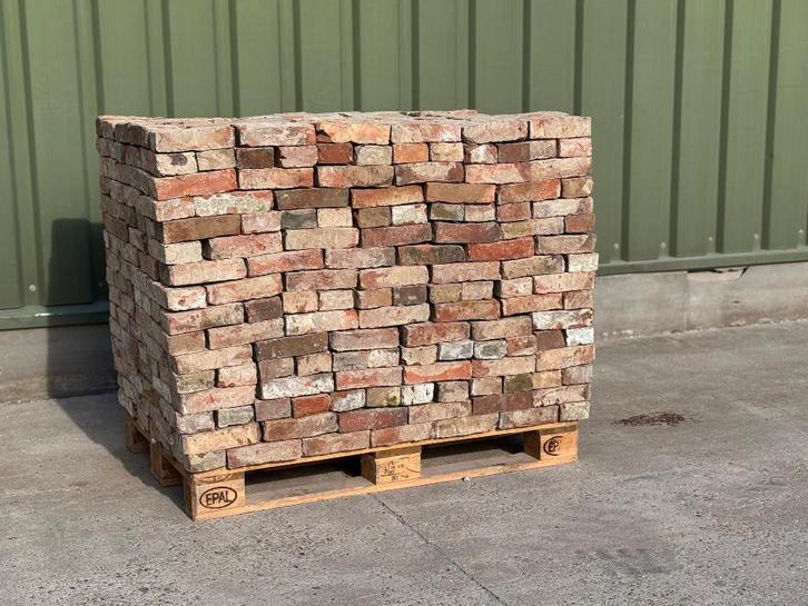 25.000 stuks Groninger handvorm steen 2 afmetingen., Doe-het-zelf en Verbouw, Metselstenen, Gebruikt, Bakstenen, Ophalen