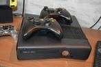 X-BOX 360, Met 2 controllers, Ophalen of Verzenden, Zo goed als nieuw, 250 GB