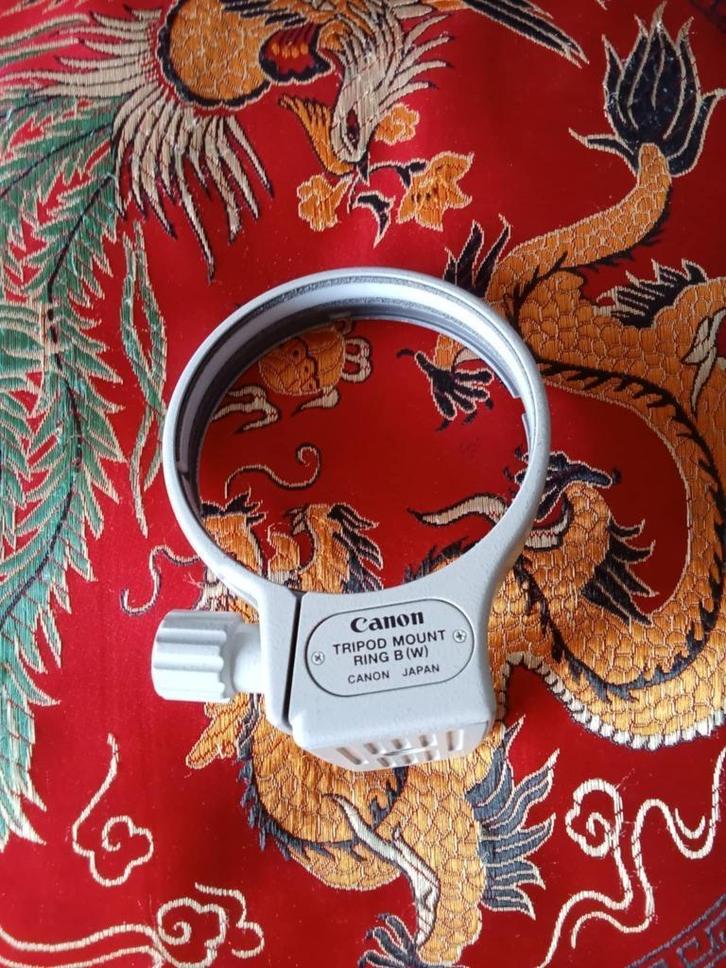 Canon 70-200mm 2.8 IS Tripod Mount Ring B (W) Statiefgondel, Audio, Tv en Foto, Fotografie | Statieven en Balhoofden, Zo goed als nieuw