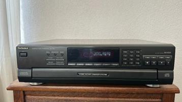 Technics SL-PD6, 5 CD wisselaar, optische uitgang, 100% O.K. beschikbaar voor biedingen