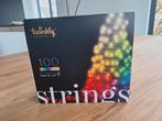 lichtsnoer twinkly strings 100 RBG multicolor + wit, Nieuw, Overige typen, Netvoeding, Kunststof