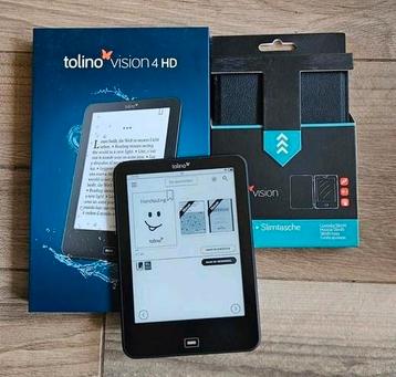 Tolino Vision 4 HD ereader met nieuwe sleepcover  beschikbaar voor biedingen