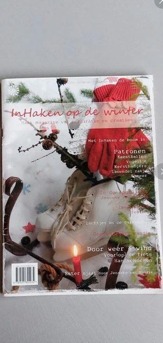 inhaken op de winter haakmagazine vol inspiratie en creatie, Boeken, Hobby en Vrije tijd, Zo goed als nieuw, Breien en Haken, Ophalen of Verzenden