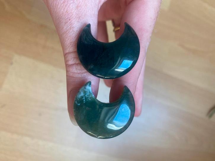 Auto edelsteen mosagaat, Sieraden, Tassen en Uiterlijk, Edelstenen, Nieuw, Ophalen of Verzenden