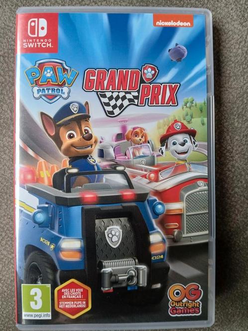 PAW Patrol Grand Prix, Spelcomputers en Games, Games | Nintendo Switch, Zo goed als nieuw, Racen en Vliegen, Vanaf 3 jaar, Ophalen of Verzenden