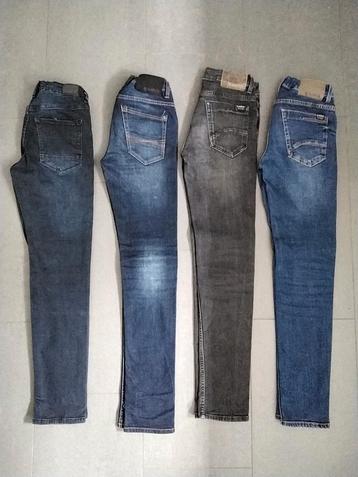 Vier jeans 158, Garcia en shoeby beschikbaar voor biedingen