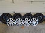 Winterbanden Opel Astra Tourer met bandenspanningsdetectoren, Ophalen, Gebruikt, 16 inch, Banden en Velgen