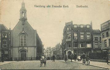 (701-055-021) Dordrecht Vischbrug met Fransche Kerk beschikbaar voor biedingen