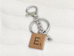 Dome’s Design: Scrabble Bag Charm/sleutelhanger (E– hart), Ophalen of Verzenden, Nieuw, Merk