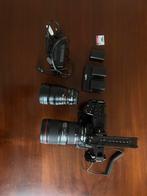 BMPCC4K Complete Filmset – lenzen, cage en nog veel meer!, Gebruikt, Minder dan 8x, Geheugenkaart, Camera