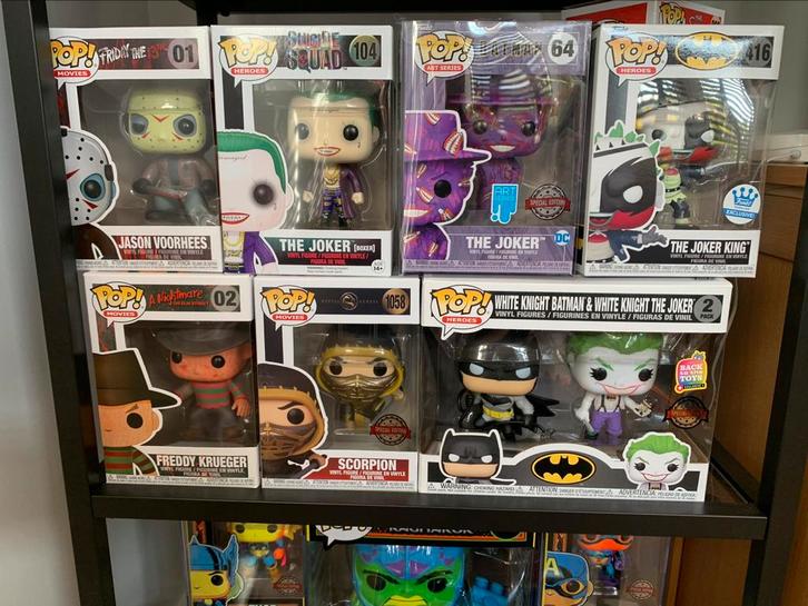 Grote Funkopop verzameling, Verzamelen, Poppetjes en Figuurtjes, Zo goed als nieuw, Ophalen