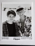 Flipper Foto met Elijah Wood en Paul Hogan, ., Ophalen of Verzenden, Foto of Kaart, .