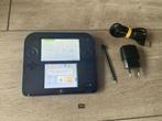 Nintendo 2DS Blauw Zwart Compleet & Mooie Schermen, Spelcomputers en Games, Spelcomputers | Nintendo 2DS en 3DS, Ophalen of Verzenden