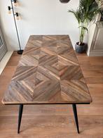 Eettafel hout WOOOD Rhombic 180x90cm bepurehome, Ophalen, Teakhout, 50 tot 100 cm, Zo goed als nieuw