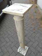 Marmeren pilaar. 100 cm hoog. 34 kilo. plantenstandaard, Ophalen, Zo goed als nieuw