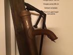 Antieke Koperen Waterpomp op Eiken Plank, Antiek en Kunst, Antiek | Koper en Brons, Ophalen, Koper