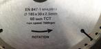 Cirkelzaagblad TOP CRAFT 2 stuks, Doe-het-zelf en Verbouw, Gereedschap | Zaagmachines, Topcraft/FERM, Cirkelzaag, Nieuw, Ophalen of Verzenden