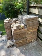 Gratis! Tuintegels / stoeptegel, Tuin en Terras, Tegels en Klinkers, Ophalen, Gebruikt, 10 m² of meer, Beton