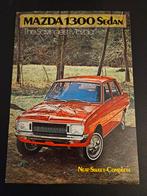 Leaflet Mazda 1300 Sedan 1972, Ophalen of Verzenden, Zo goed als nieuw, Mazda