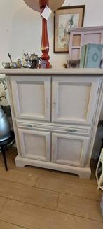 Gerestylde Cappuccino Kast - Uniek Stuk!, Huis en Inrichting, Kasten | Buffetkasten, Ophalen of Verzenden