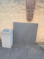 Gratis Granito tuintafel, Tuin en Terras, Ophalen, Gebruikt, Rechthoekig