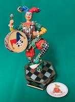 Harlekijn beeldje, drummer, Ophalen of Verzenden, Zo goed als nieuw, Mens