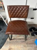 Bureau/eetkamer stoel, Huis en Inrichting, Ophalen, Gebruikt, Bruin, Leer
