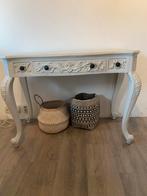 Stijlvolle sidetable / wandtafel, Ophalen, Gebruikt, 100 tot 150 cm, Rechthoekig