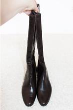 Zeer Mooie Leren Dames Laarzen 3 (Maat 39) - s8 € 95,-, Hoge laarzen, Bruin, Ophalen of Verzenden, Zo goed als nieuw
