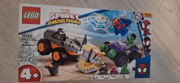 LEGO 10782 Spidey and His Amazing Friends - Hulk vs. Rhino beschikbaar voor biedingen