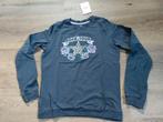 WE lange mouw shirt donkergrijs lila metallic 158/164, WE, Meisje, Nieuw, Ophalen of Verzenden