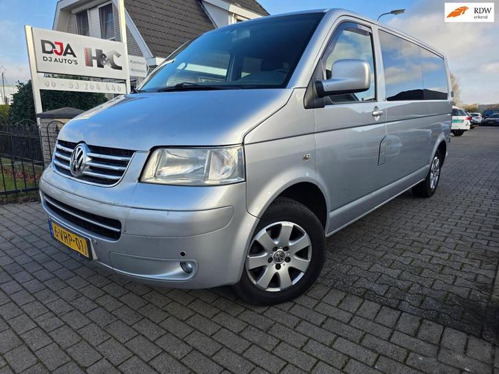 Volkswagen Transporter 2.5 TDI 340 Trendline DC, Auto's, Bestelauto's, Bedrijf, Te koop, ABS, Airbags, Airconditioning, Boordcomputer