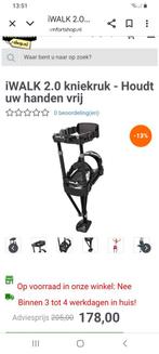 iWalk 2.0 handsfree crutch . Kniekruk., Diversen, Loopkrukken, Ophalen of Verzenden, Nieuw
