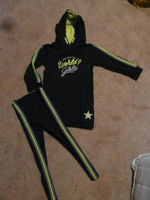 Setje Jurk en legging mt 98, Kinderen en Baby's, Kinderkleding | Maat 98, Gebruikt, Meisje, Setje, Ophalen