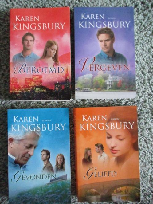 Karen Kingsbury Familie Baxter Beroemd  christelijke romans, Boeken, Romans, Zo goed als nieuw, Nederland, Ophalen of Verzenden