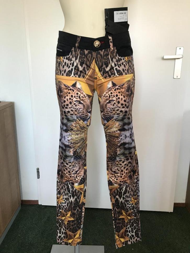 Philipp Plein holy moly - holy leo jegging, Maat 25 (Nieuw), Kleding | Dames, Broeken en Pantalons, Nieuw, Maat 34 (XS) of kleiner