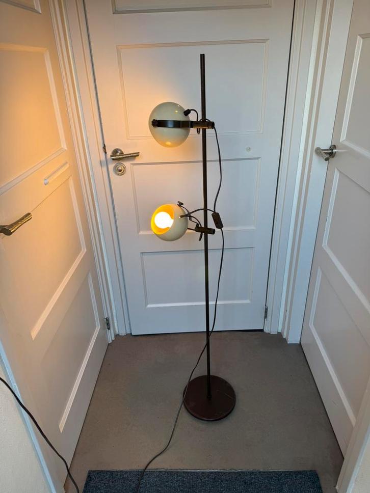 Vintage Herda Dijkstra Eyeball Vloerlamp, 1970s, Huis en Inrichting, Lampen | Vloerlampen, Gebruikt, 150 tot 200 cm, Ophalen of Verzenden