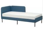 Ikea bed Blakullen, Ophalen, 90 cm, Eenpersoons, Blauw