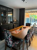 Eet tafel met bank, Huis en Inrichting, Complete eetkamers, Ophalen, Gebruikt, 6 tot 8 stoelen