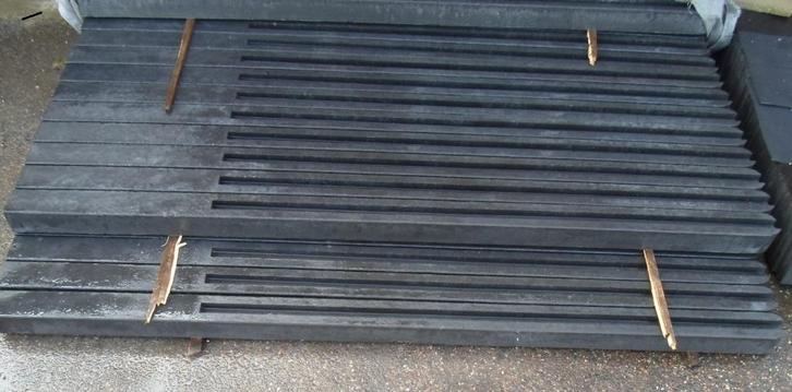 betonpalen schutting beton palen antraciet platen, Doe-het-zelf en Verbouw, Hout en Planken, Nieuw, Overige typen, Overige houtsoorten