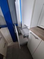 Complete keuken Compleet met APP 120Keukens op voorraad 2789, Wit, Enkelwandige keuken, Ophalen of Verzenden, Zo goed als nieuw