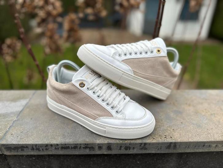 Mason Garments - maat 38, Kleding | Heren, Schoenen, Zo goed als nieuw, Sneakers of Gympen, Wit, Ophalen of Verzenden