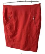 NIEUW Claudia Strater stretch rok rood 42, Kleding | Dames, Verzenden, Maat 42/44 (L), Nieuw, Knielengte
